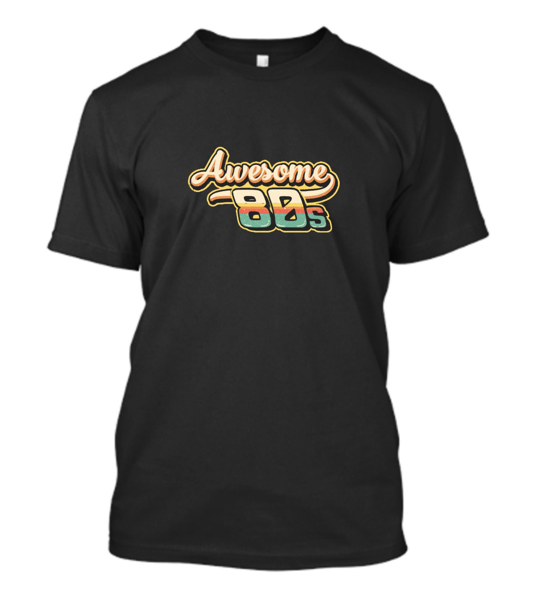 Awesome 80s Retro Style Vintage Font T-Shirt