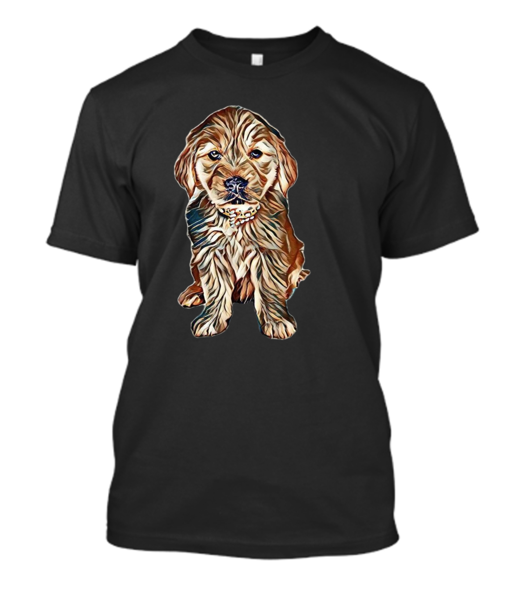 A Cute Six Week Old Golden Puppy T-Shirt