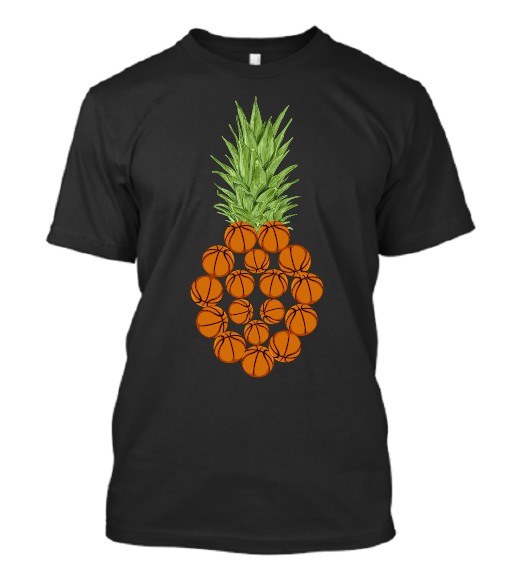 Basketball Pineapple Fruit Fusion T-Shirt