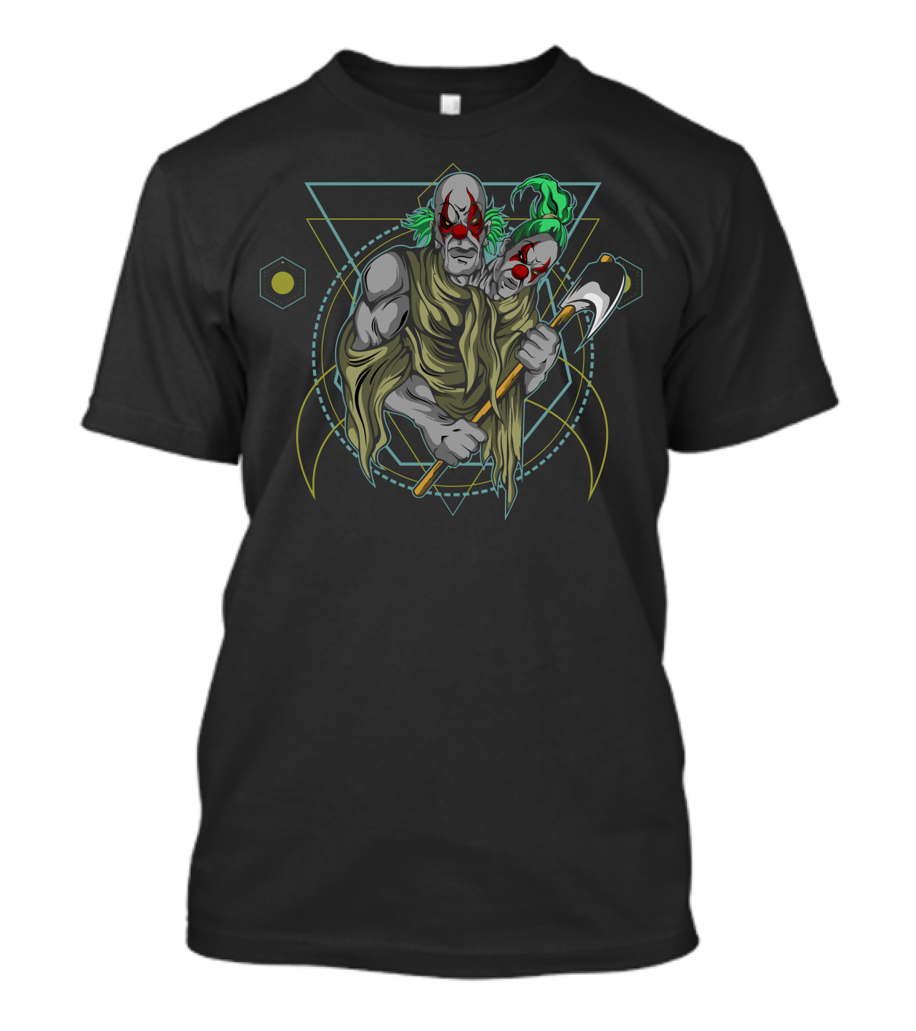Clown Brothers Double-Headed Axe Wielders T-Shirt