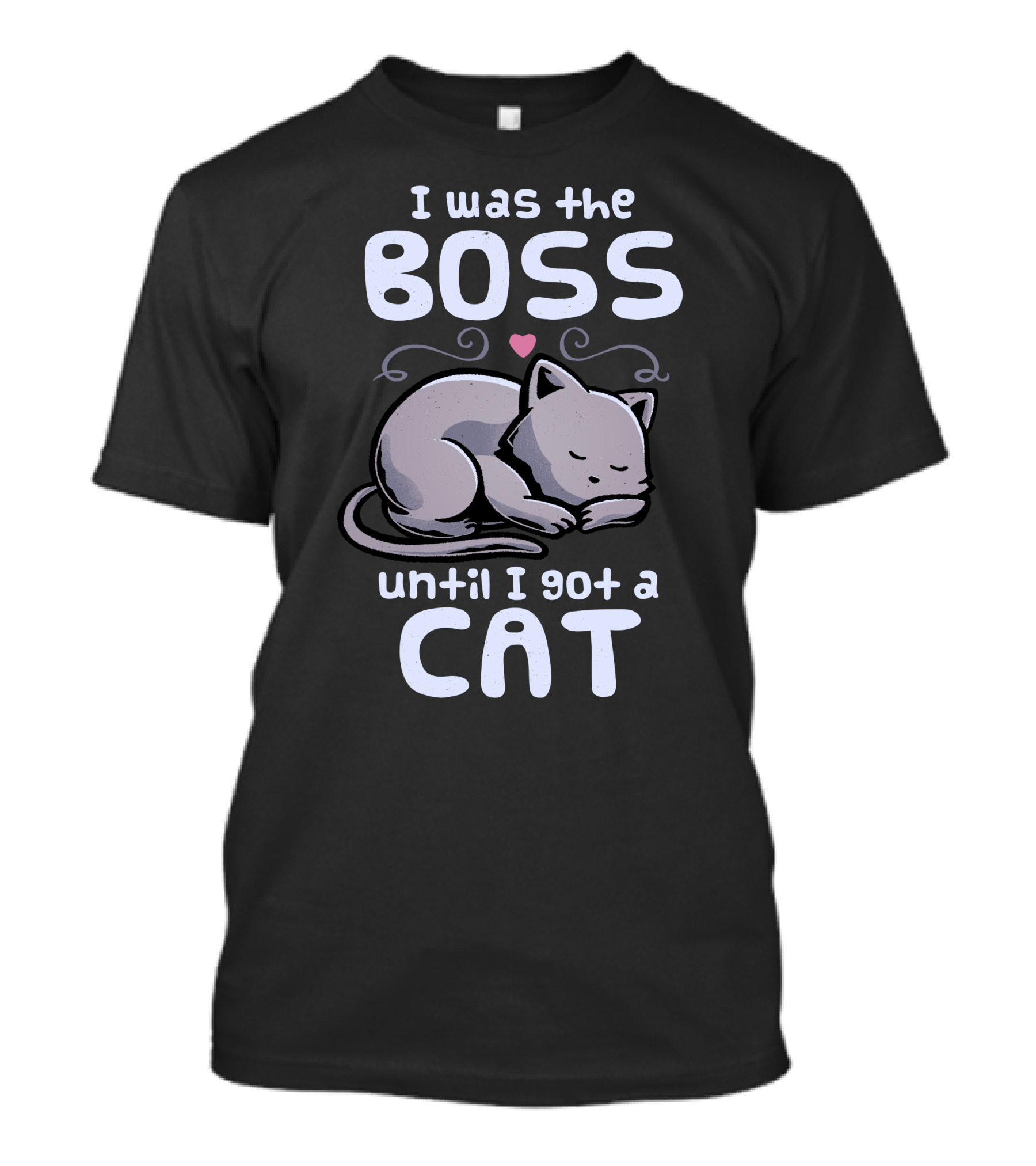 I Was The Boss Until I Got A Cat T-Shirt