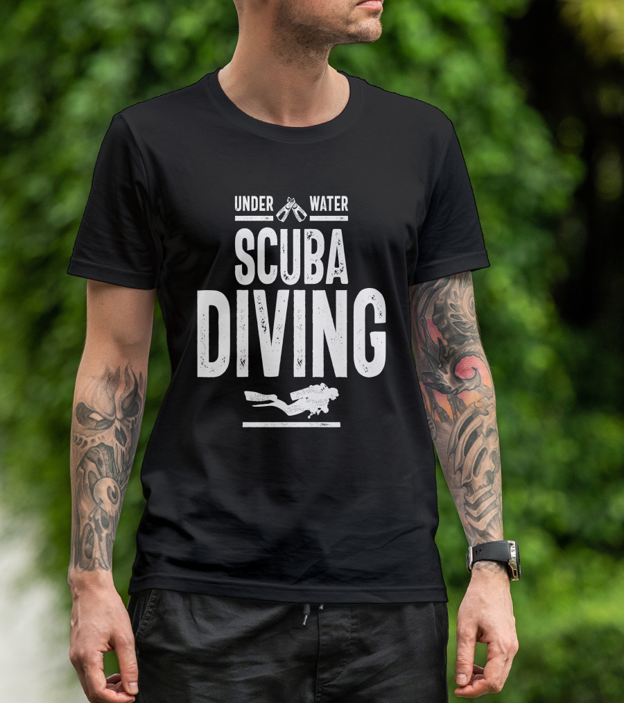 Underwater Scuba Diving Extreme Sport Adventure T-Shirt