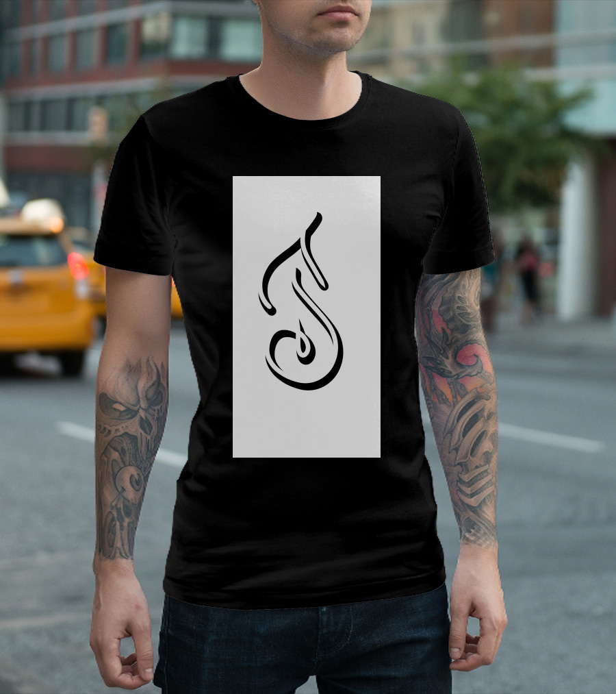 Untitled36 Calligraphic Abstract T-Shirt