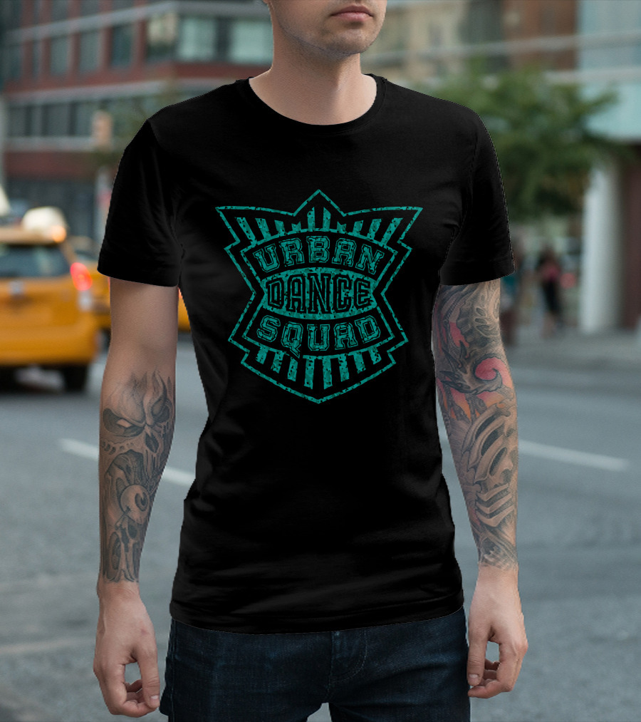 Urban Dance Squad Retro Distressed Emblem T-Shirt