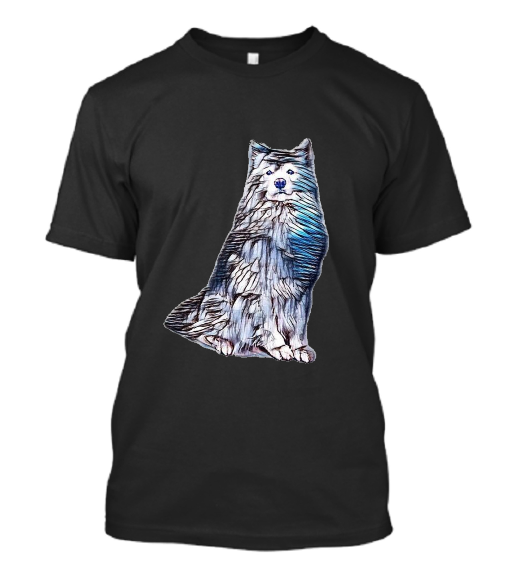 Majestic Samoyed Canine T-Shirt
