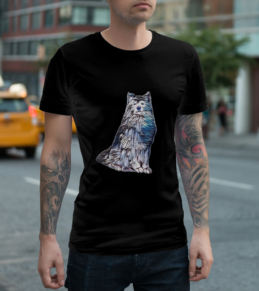 Majestic Samoyed Canine T-Shirt