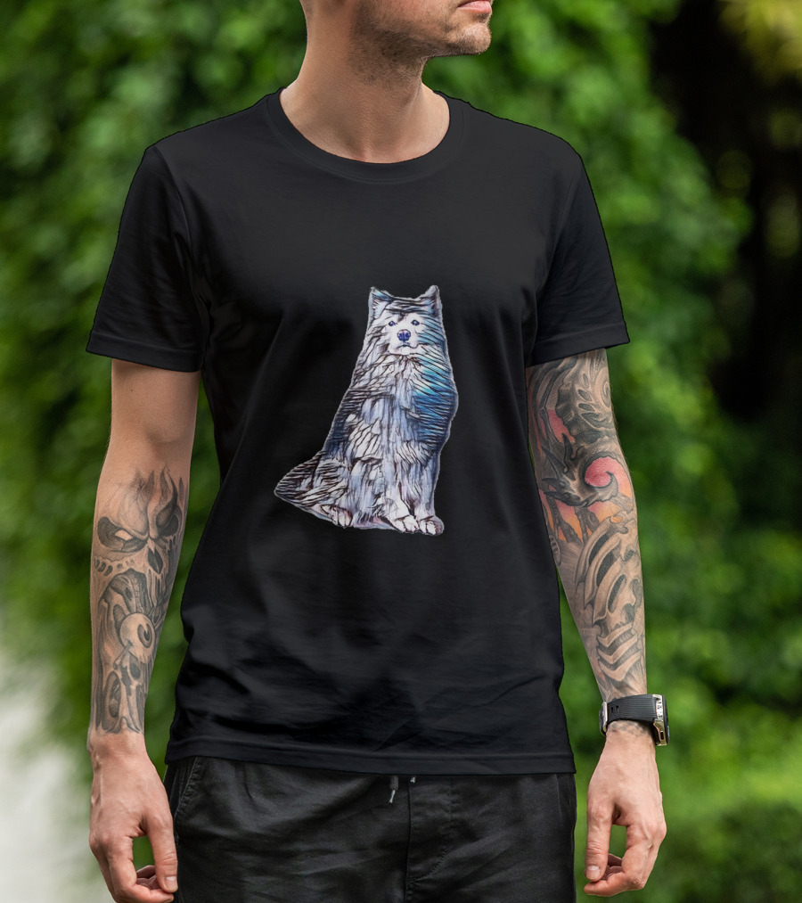 Majestic Samoyed Canine T-Shirt