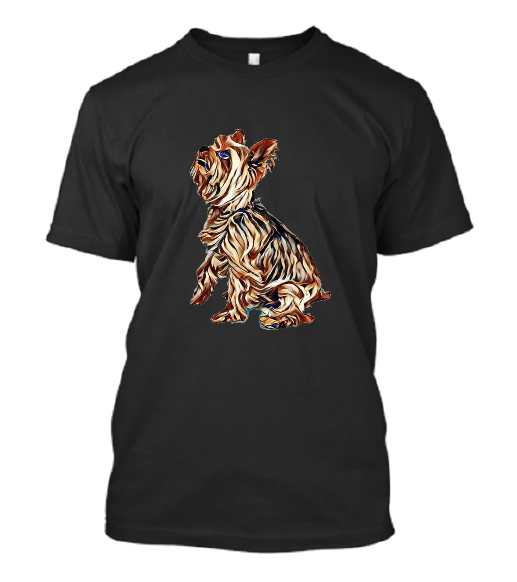 A Very Cute Yorkshire Terrier Abstract T-Shirt