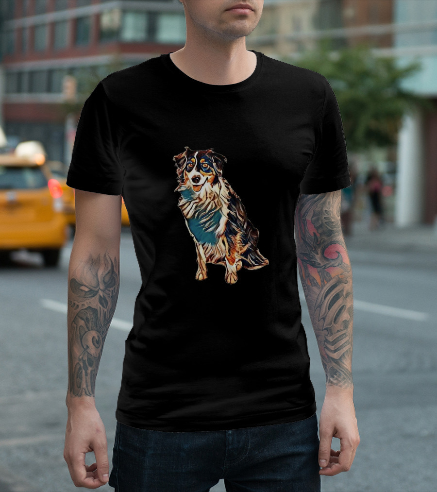 A Very Well Trained Australian Shepherd Dog T-Shirt