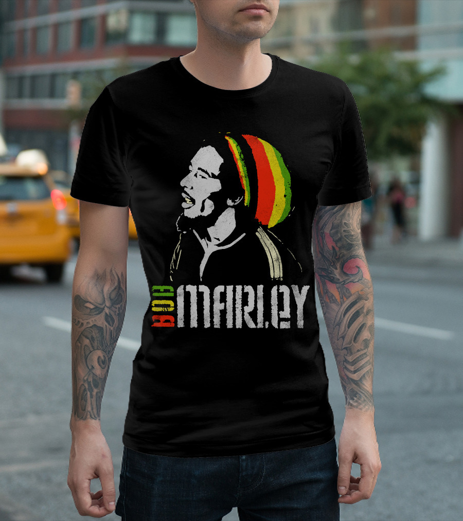 BOLD BOB MARLEY T-Shirt