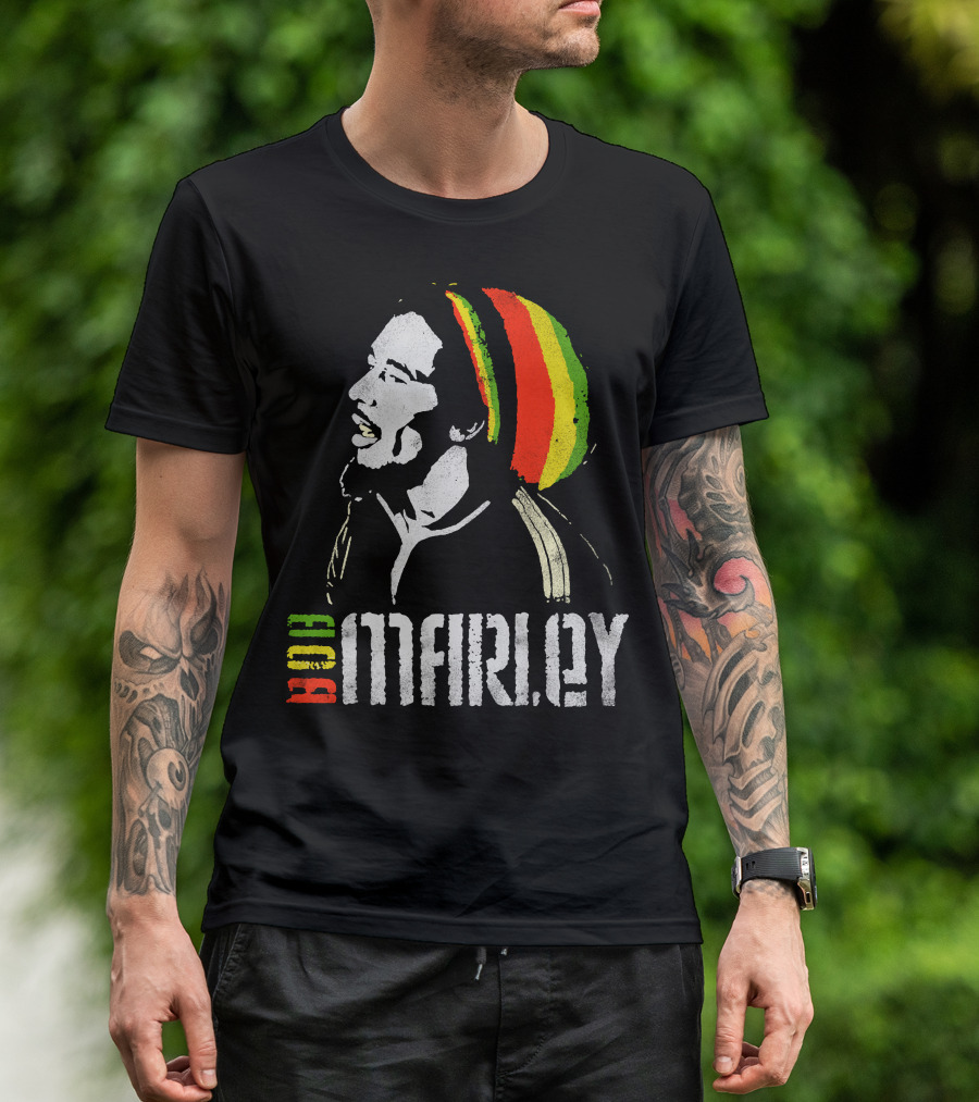 BOLD BOB MARLEY T-Shirt