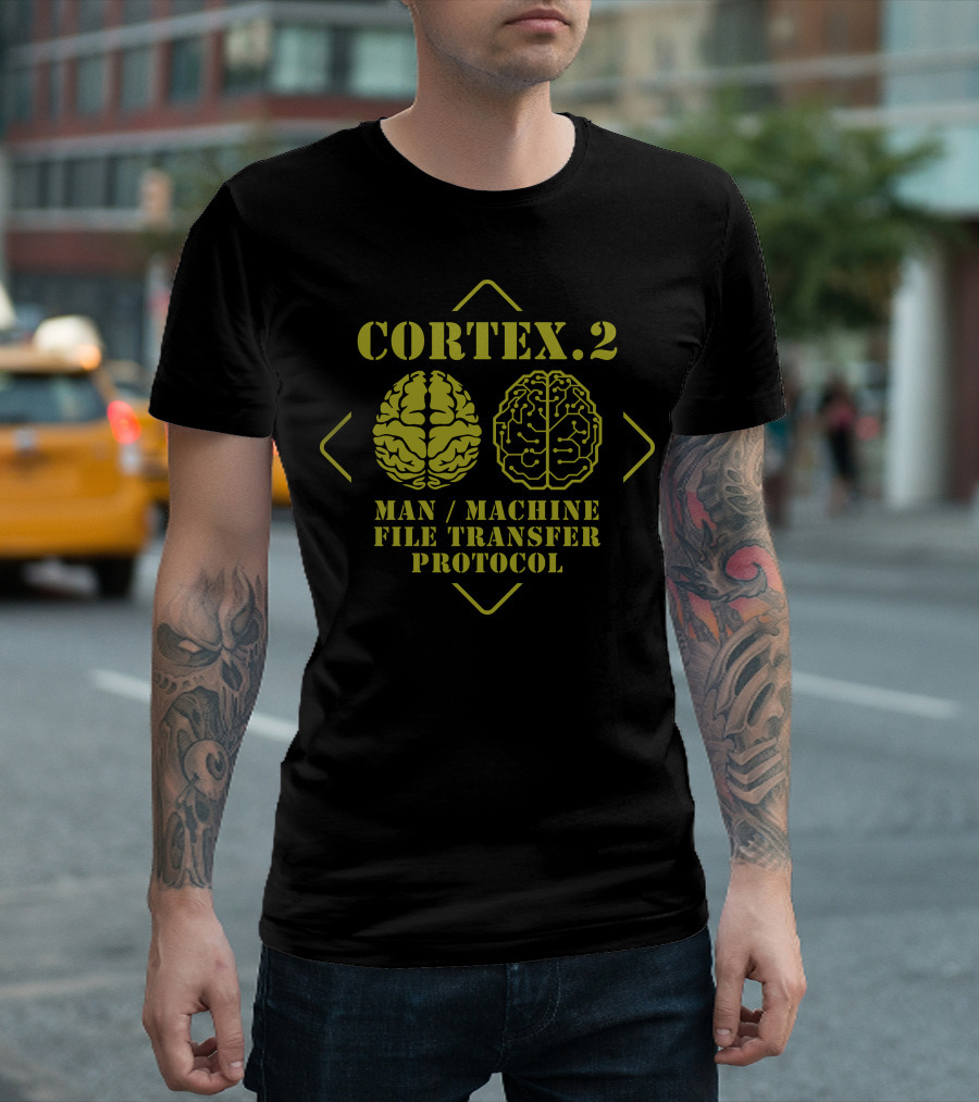 CORTEX.2 Man Machine File Transfer Protocol T-Shirt