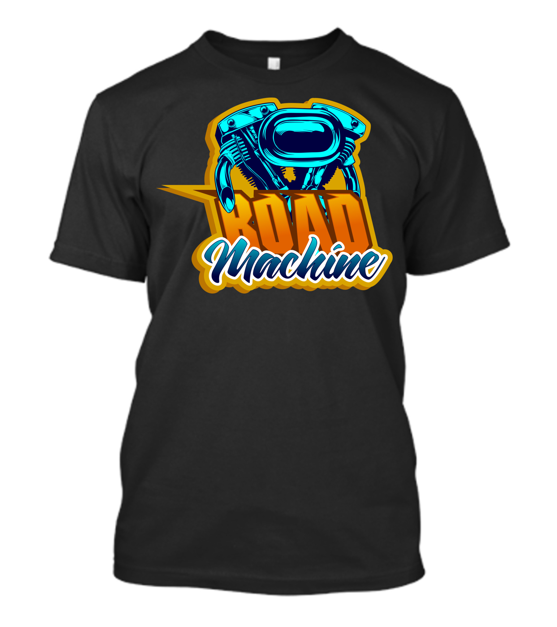 Road Machine Motorcycle Engine T-Shirt