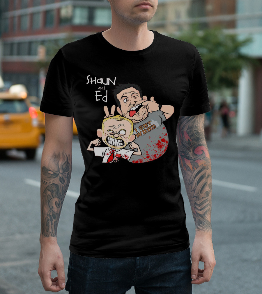 Shaun And Ed I Got Wood T-Shirt