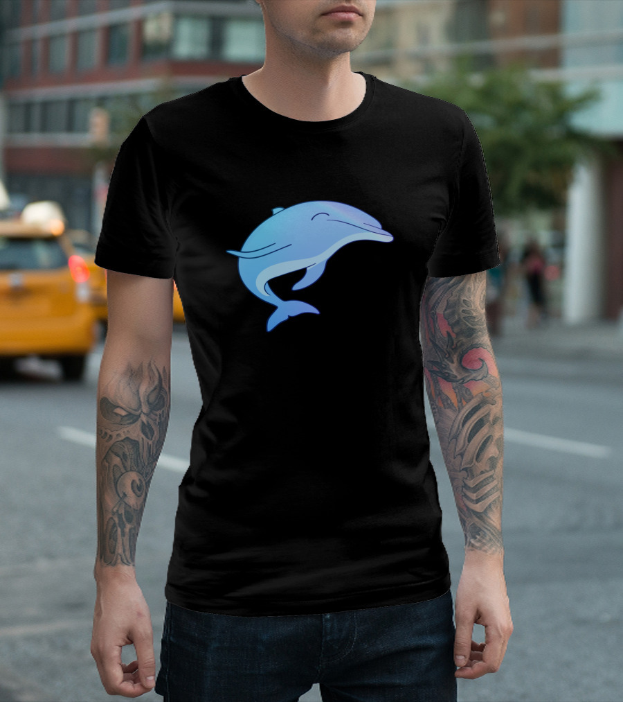 Beautiful Water Animal Dolphin Whale T-Shirt