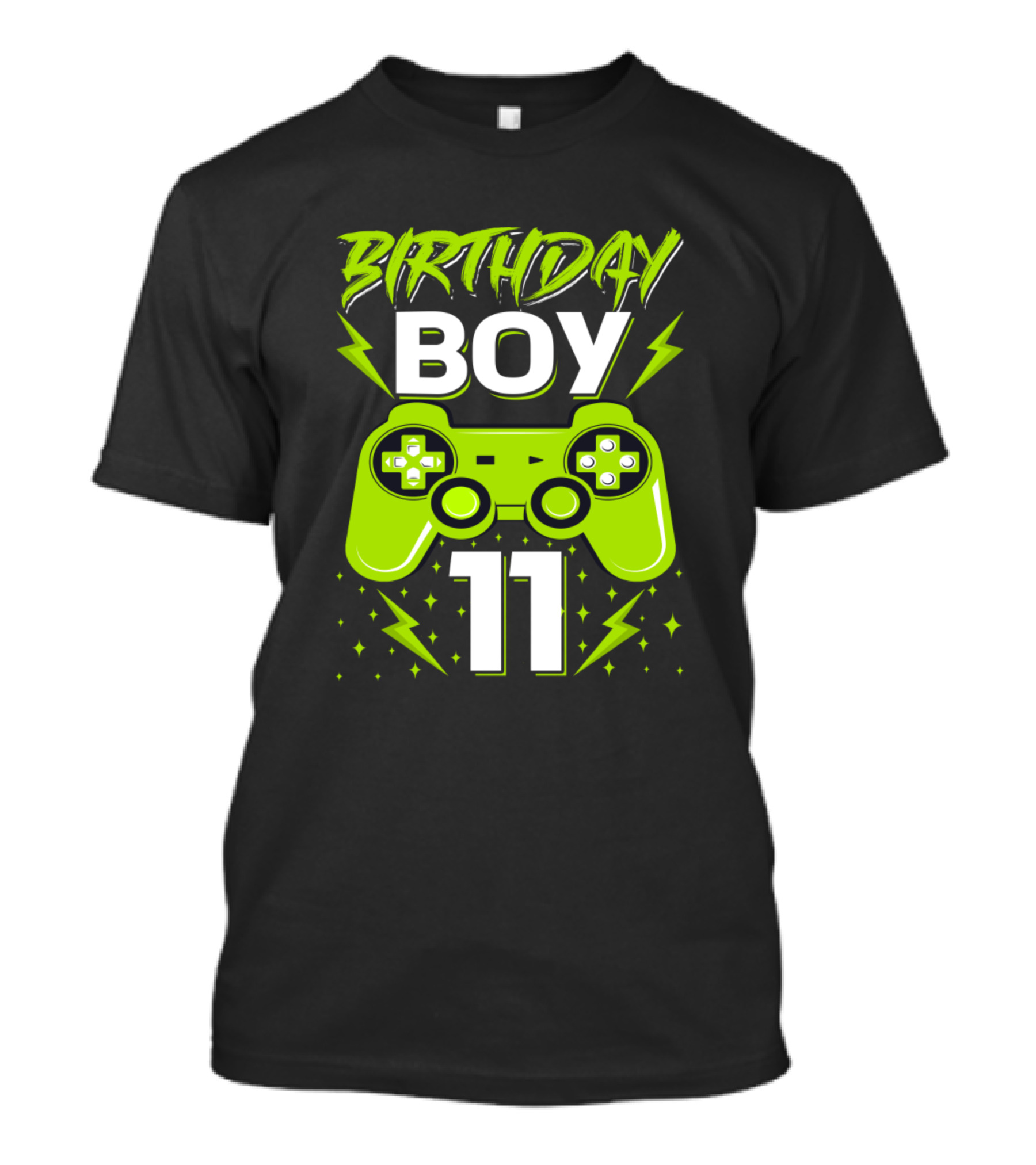 Birthday Boy 11 Video Game Controller Gamer 11th T-Shirt