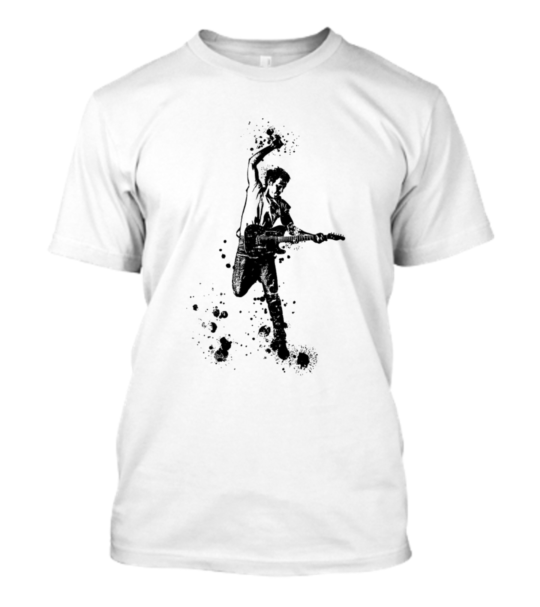 Bruce Springsteen Jumping Guitar T-Shirt