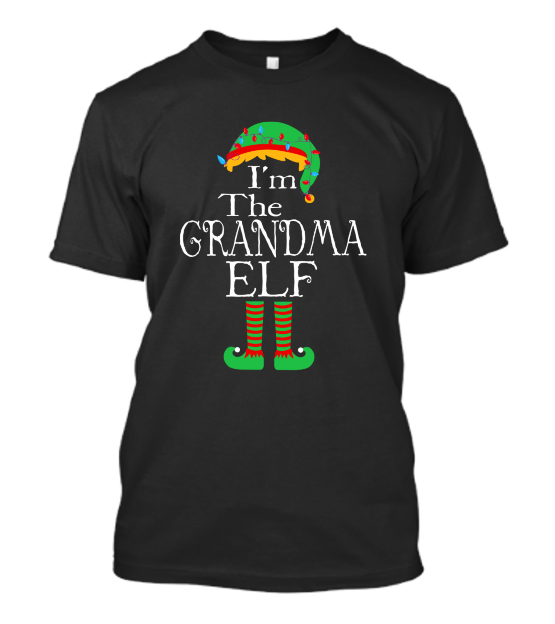 I'm The Grandma Elf Holiday Christmas T-Shirt