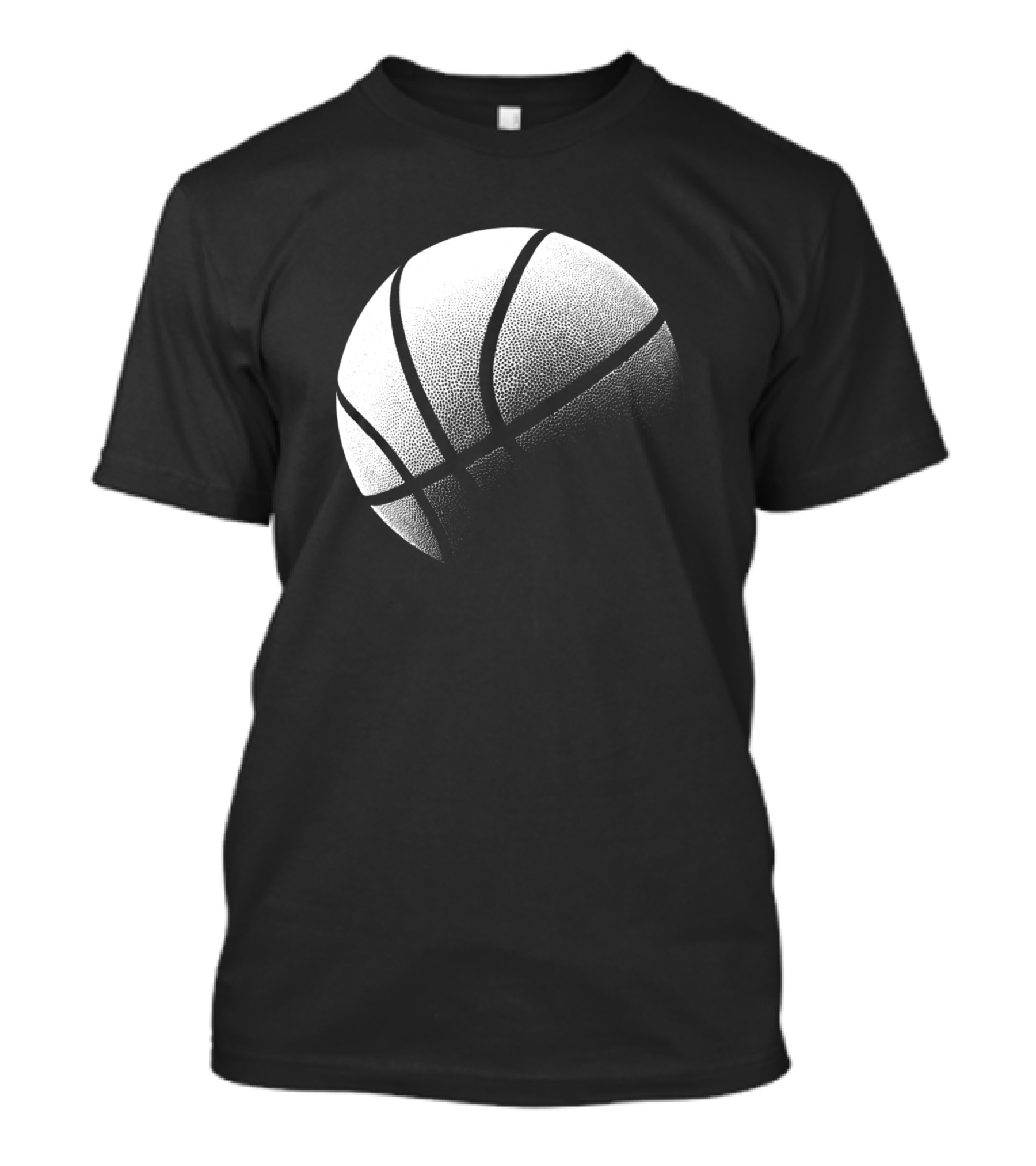 Black And White Basketball Is My Favorite Season Ball T-Shirt