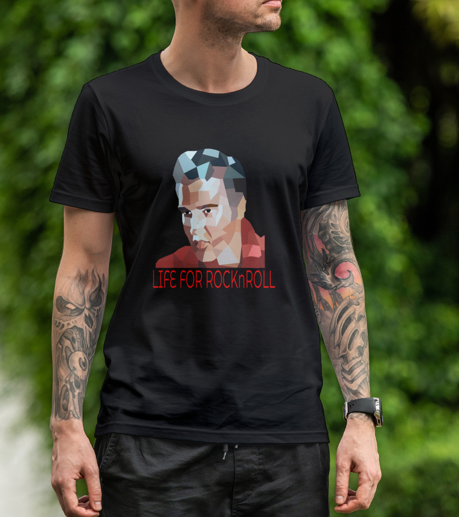 LIFE FOR ROCKnROLL King Rocknroll T-Shirt