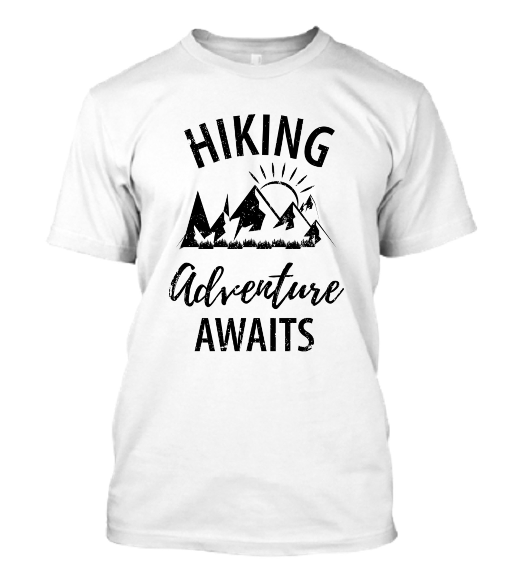Hiking Adventure Awaits Mountains T-Shirt