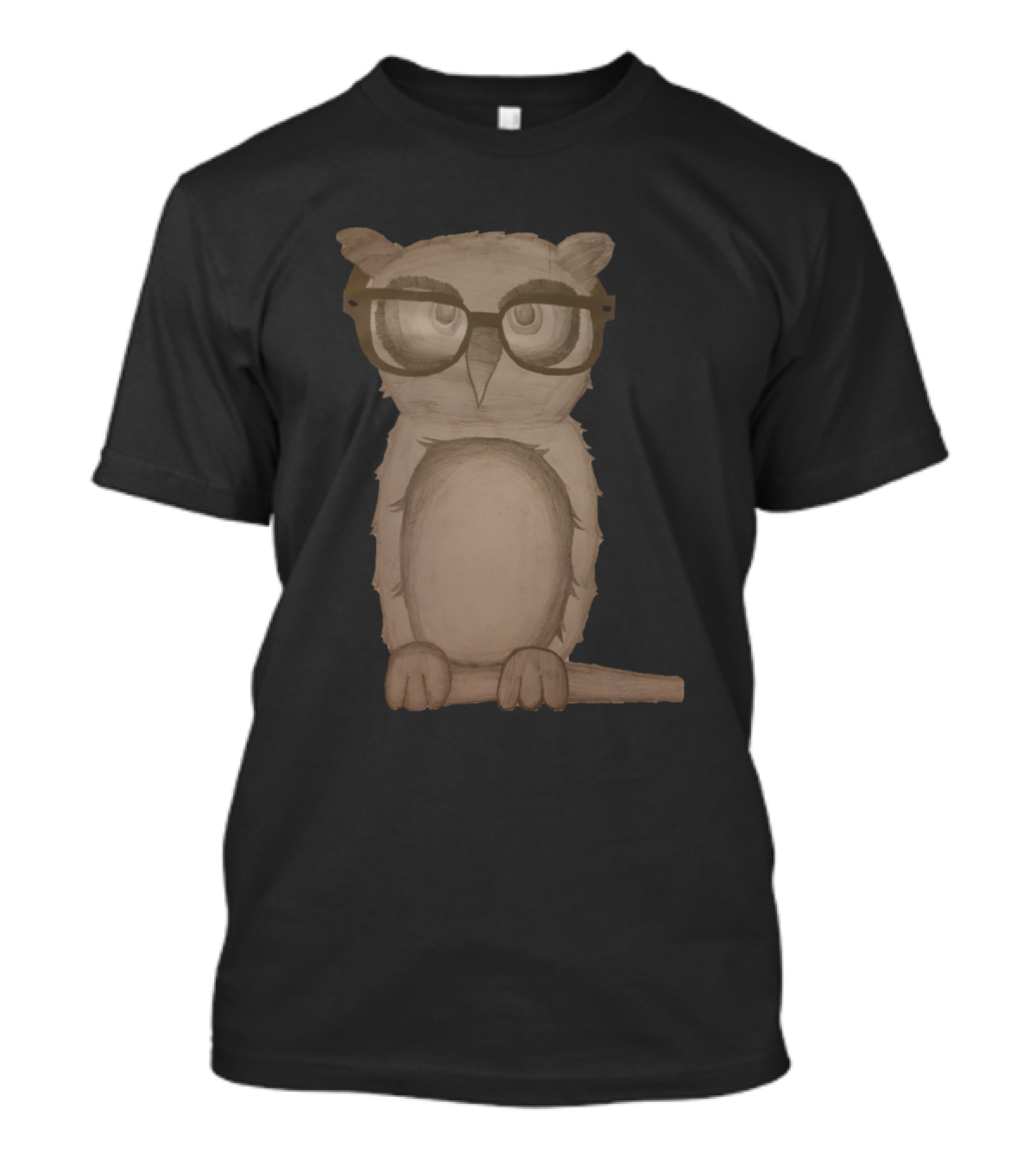 Pcelica Maja Owl With Glasses T-Shirt