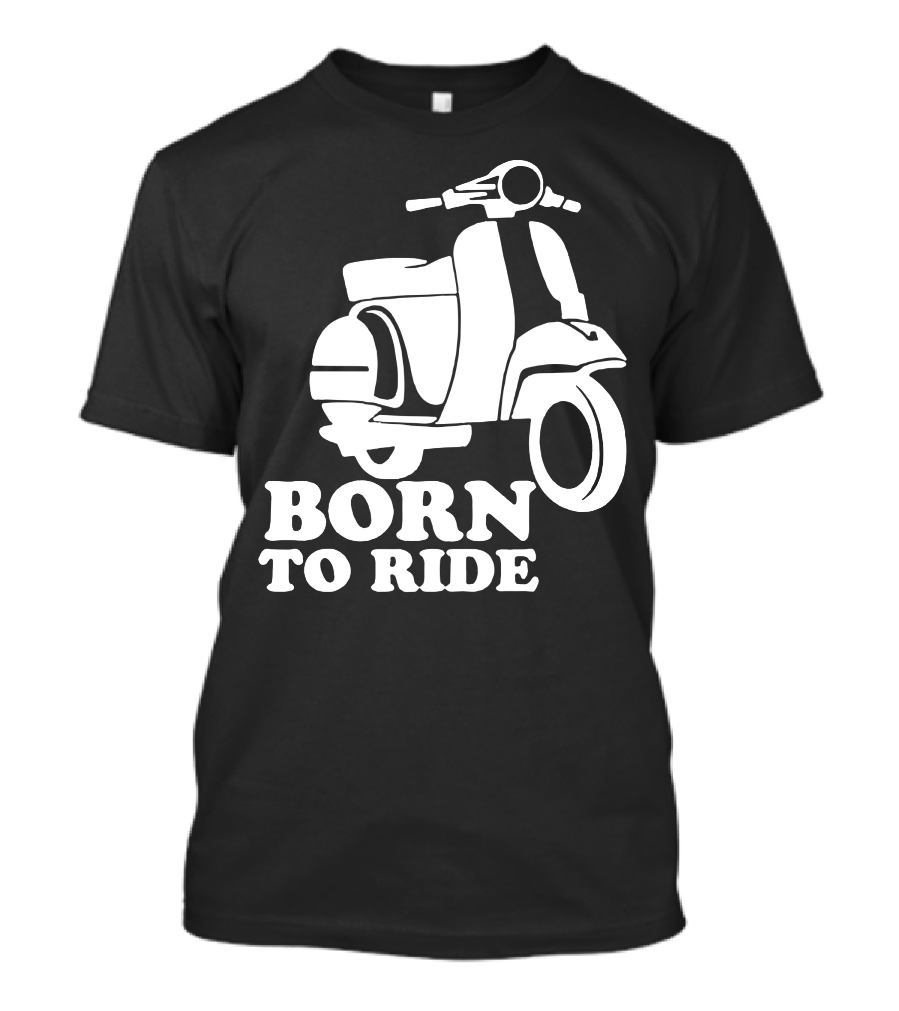Born To Ride Scooter T-Shirt