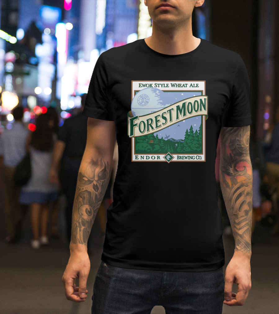 Ewok Style Wheat Ale Forest Moon Endor Brewing Co T-Shirt