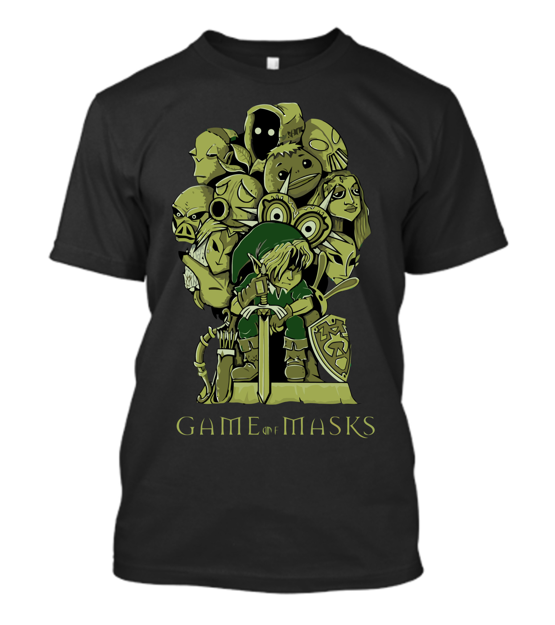 Link Game Of Masks Guardians And Identities T-Shirt