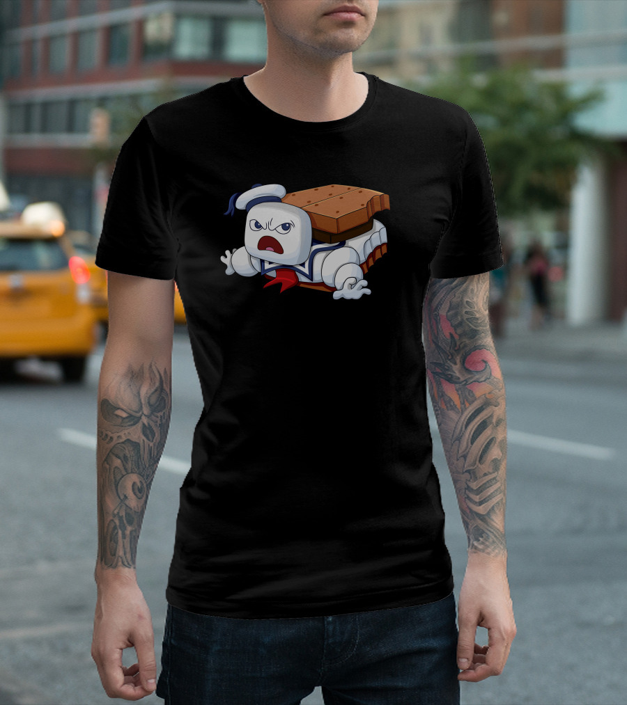 Stay Puft S'mores Ghostly Mashup T-Shirt
