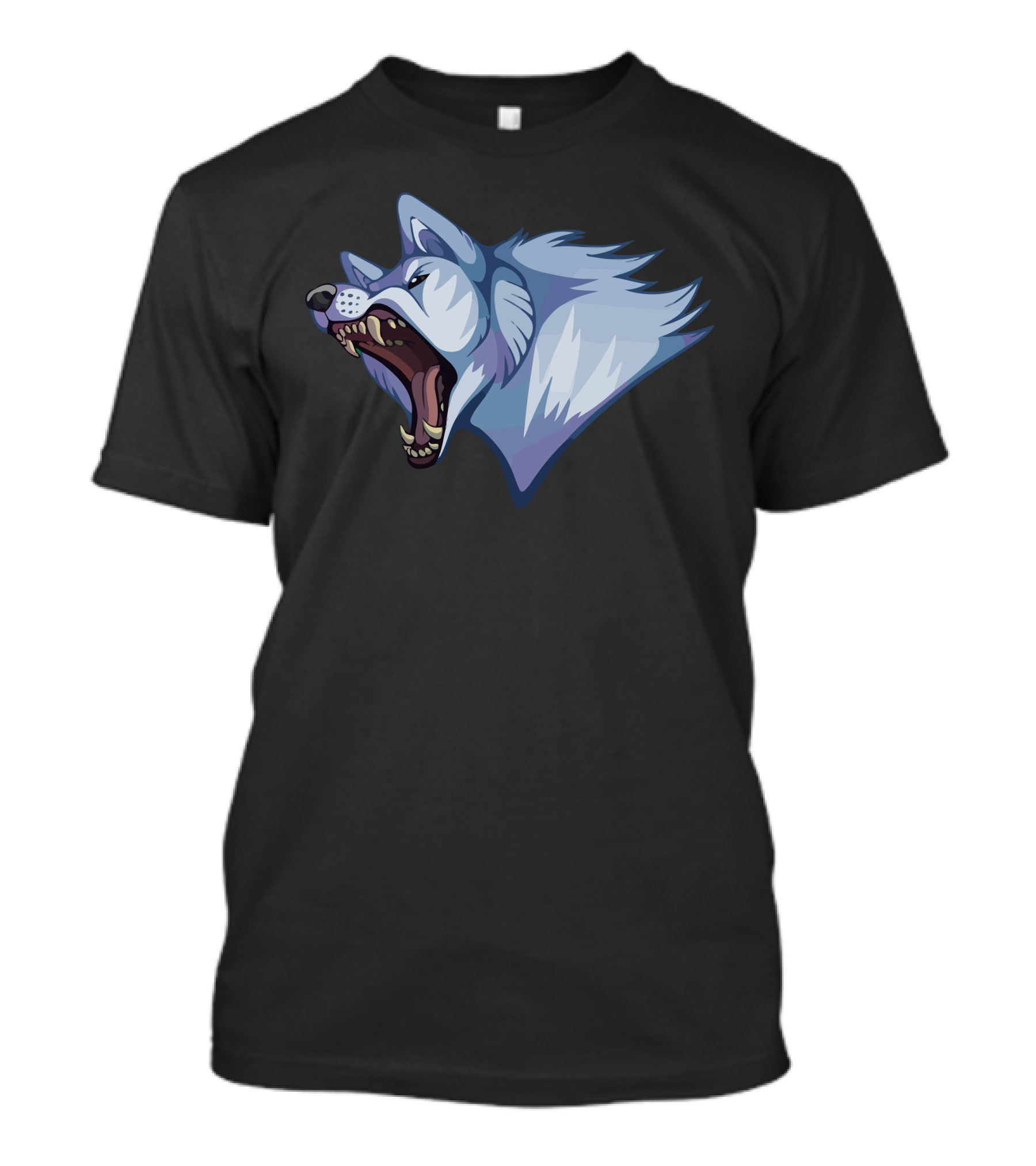 Ginga Densetsu Weed Orion Bella Fierce Wolf Head T-Shirt
