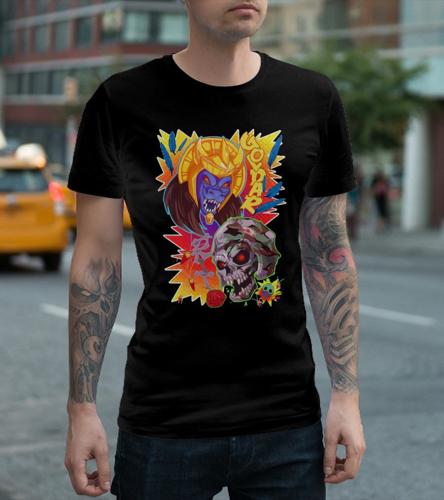 Goldar Rito Skulls and Serpents Fusion T-Shirt