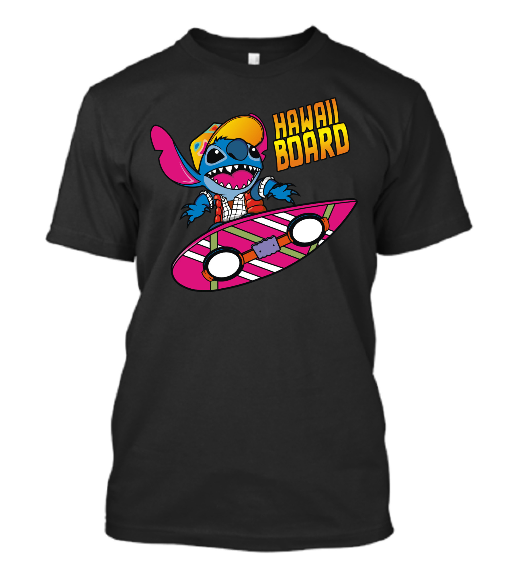 Hawaiiboard Stitch Hoverboard Adventure T-Shirt
