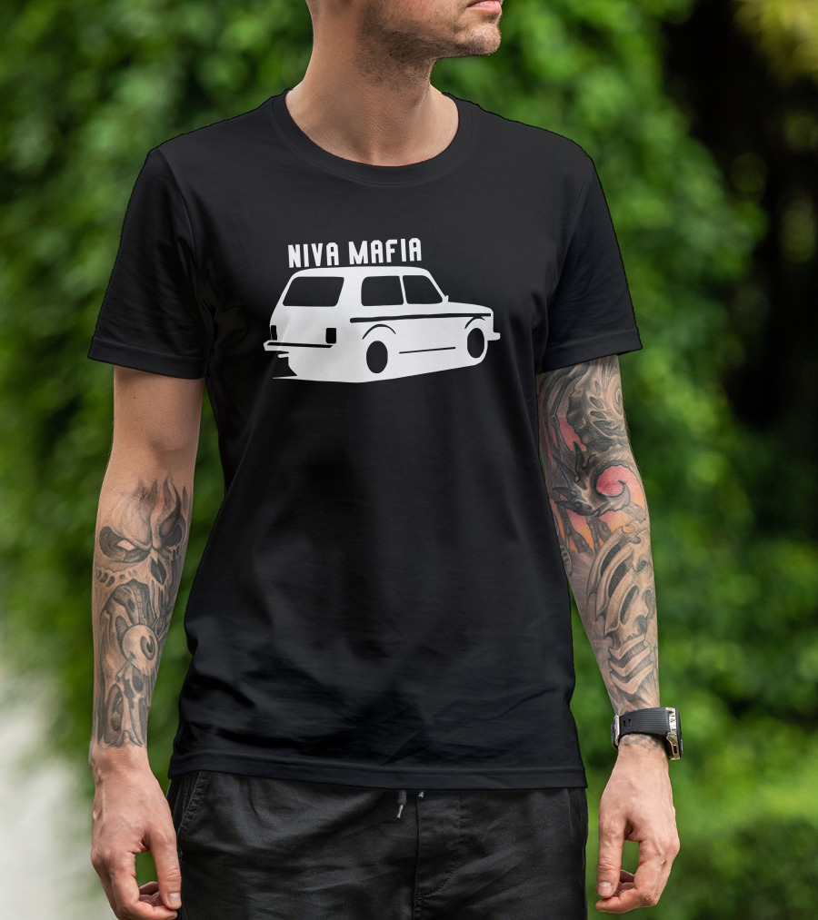 Niva Mafia Classic Car T-Shirt
