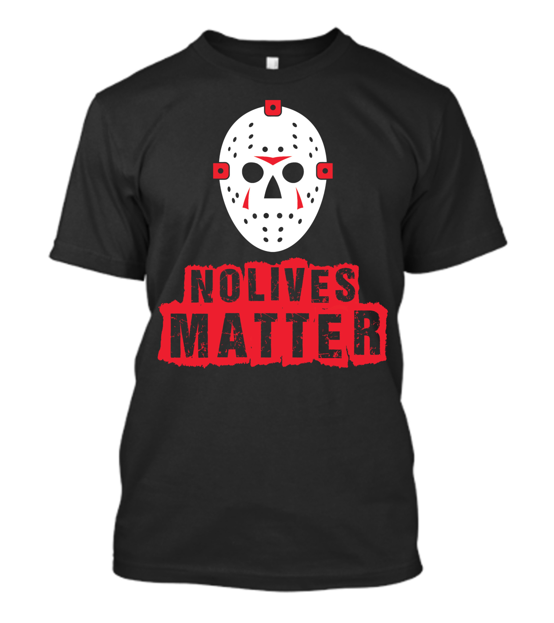 No Lives Matter Horror Mask T-Shirt