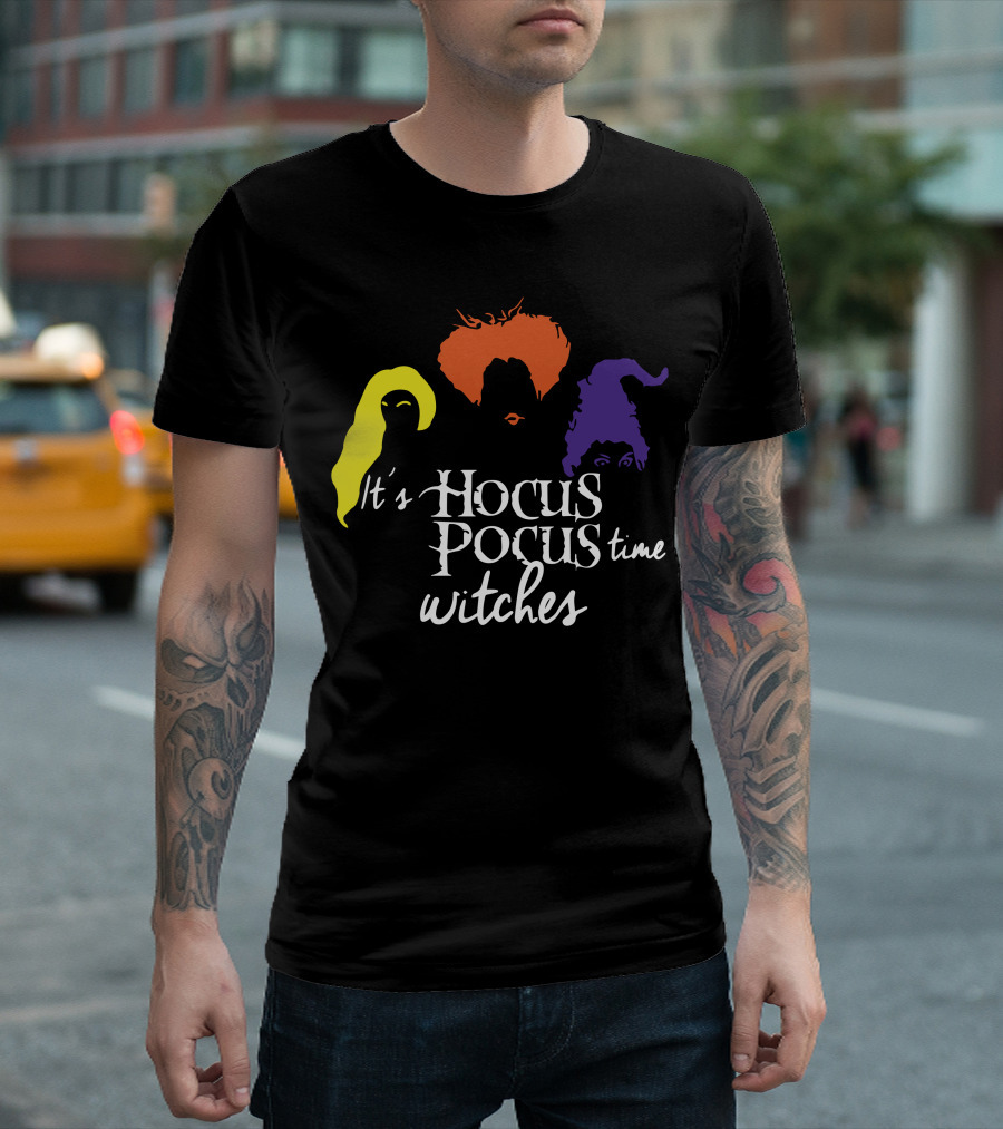 It's Hocus Pocus Time Witches Sanderson Sister T-Shirt
