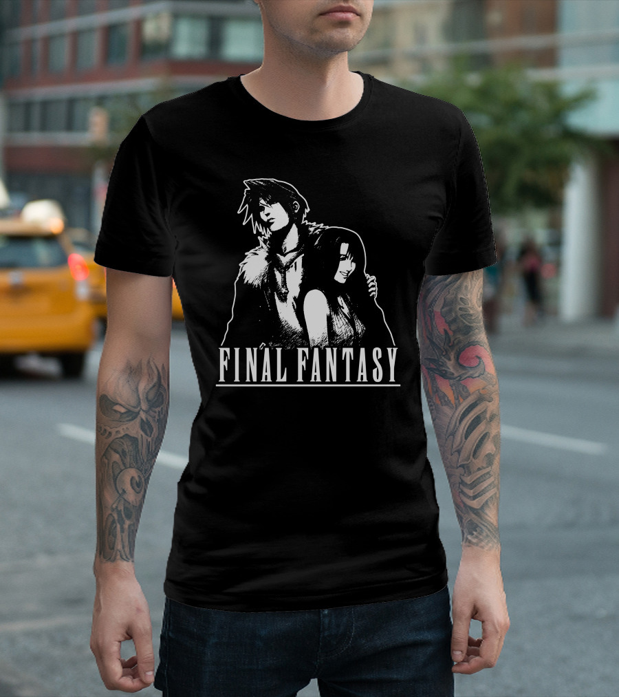 Final Fantasy Squall and Rinoa T-Shirt