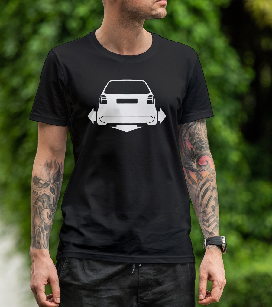 Vw Polo 6N Mk IV Low Car T-Shirt