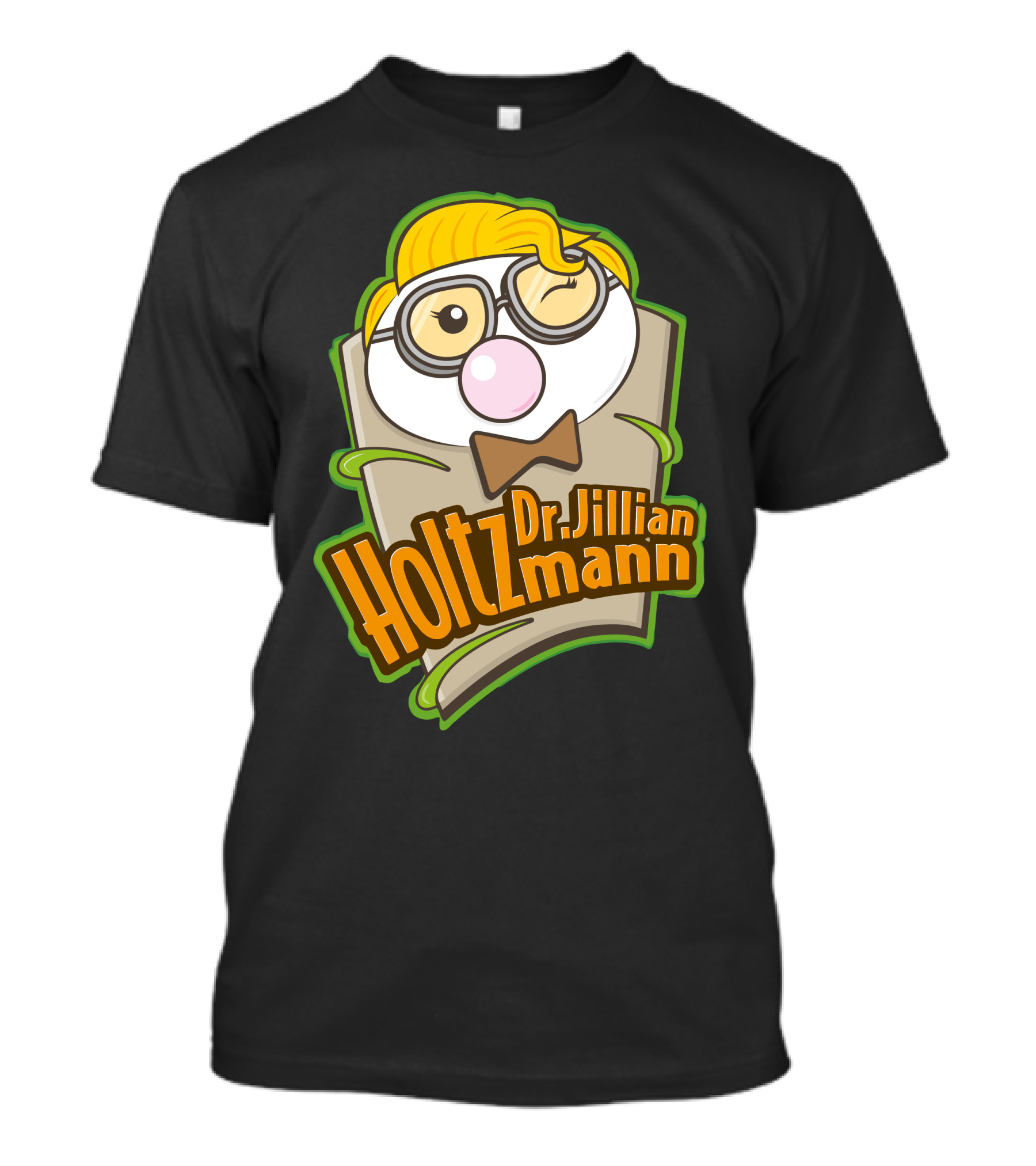 Holtz Dr. Jillian Mann Cartoon Character T-Shirt