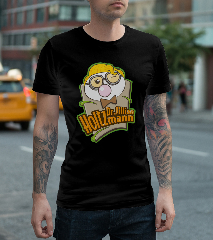 Holtz Dr. Jillian Mann Cartoon Character T-Shirt