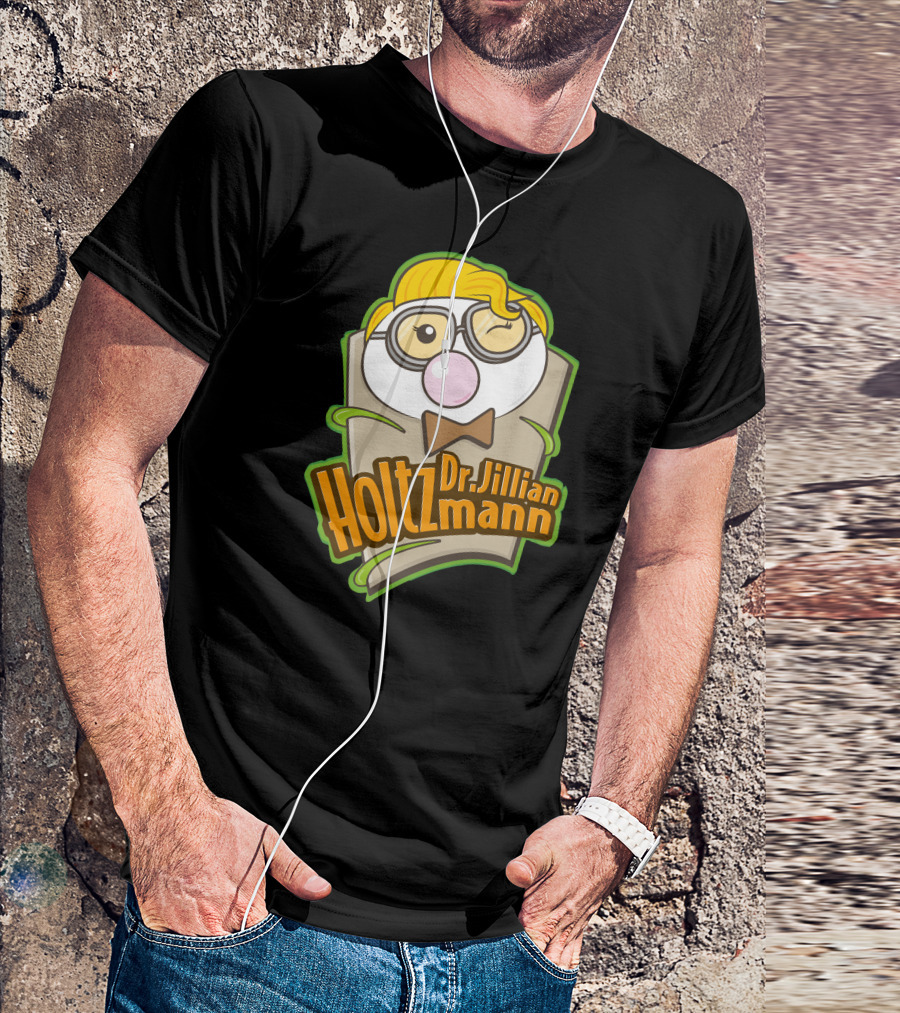 Holtz Dr. Jillian Mann Cartoon Character T-Shirt