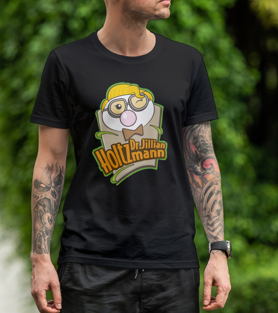 Holtz Dr. Jillian Mann Cartoon Character T-Shirt
