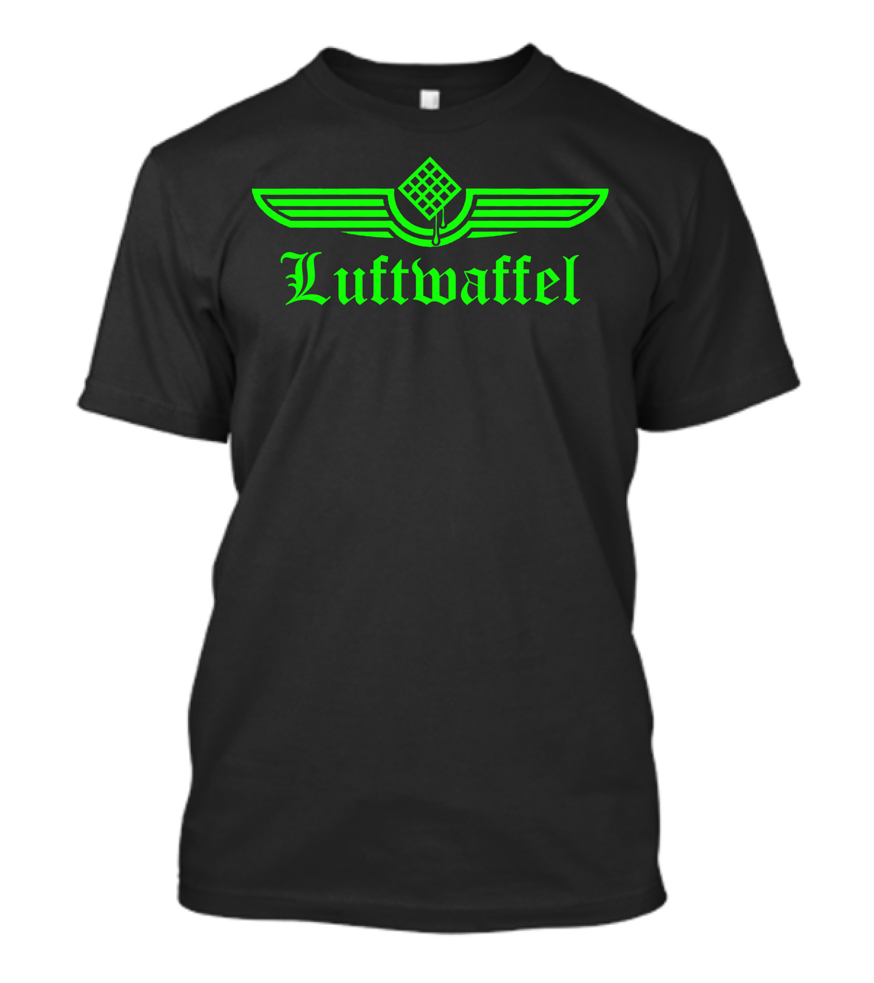 Luftwaffel Winged Waffle Emblem T-Shirt