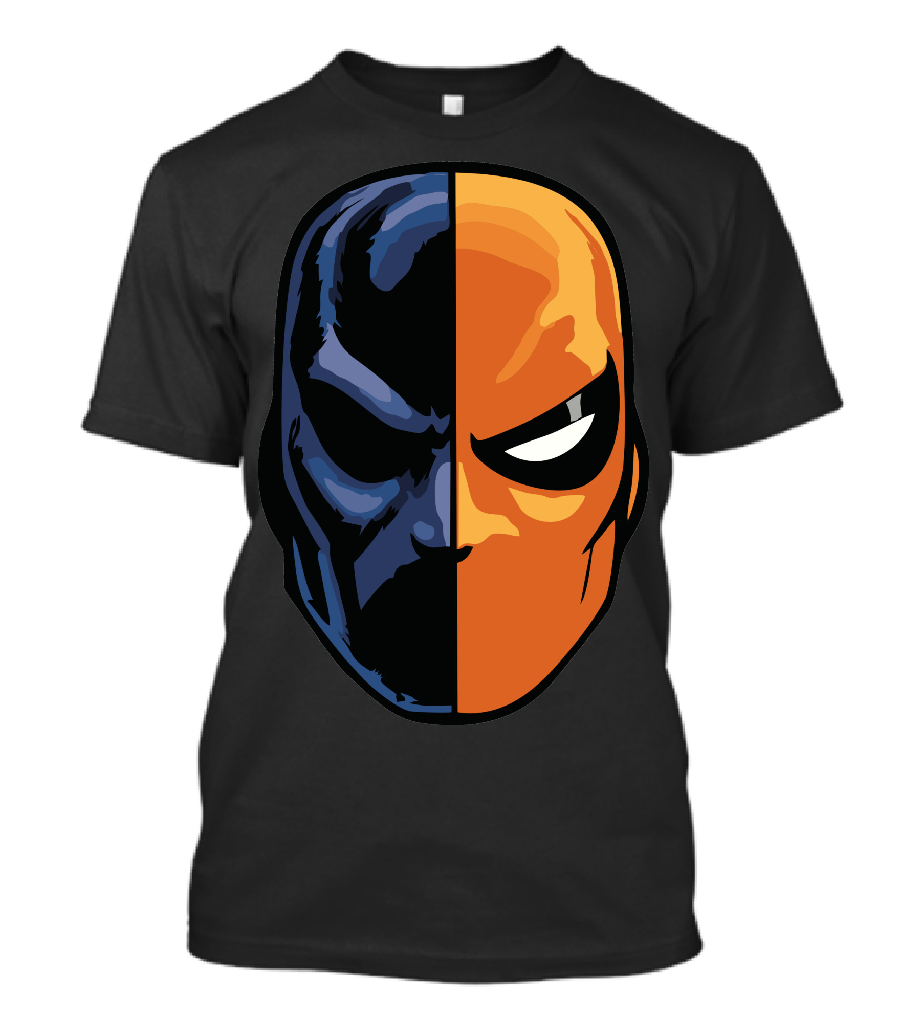 Deathstroke Half Mask Dual Tone T-Shirt