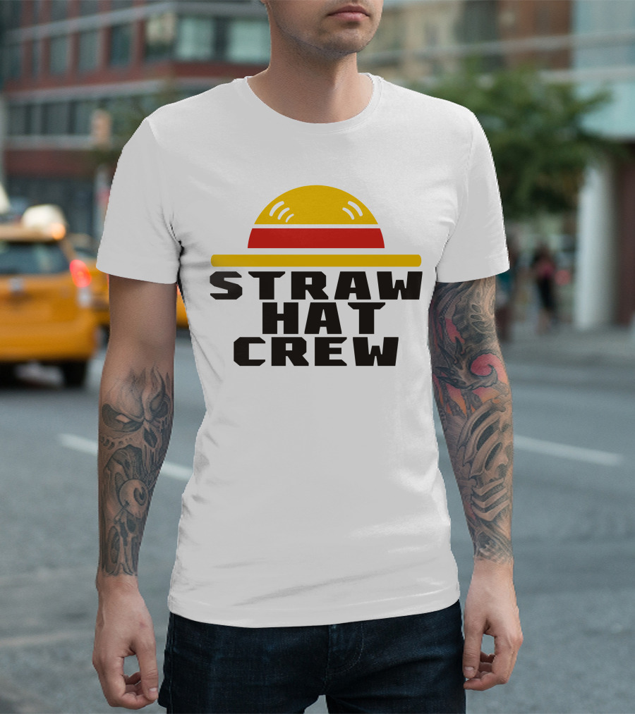 One Piece Straw Hat Crew Anime Iconic T-Shirt