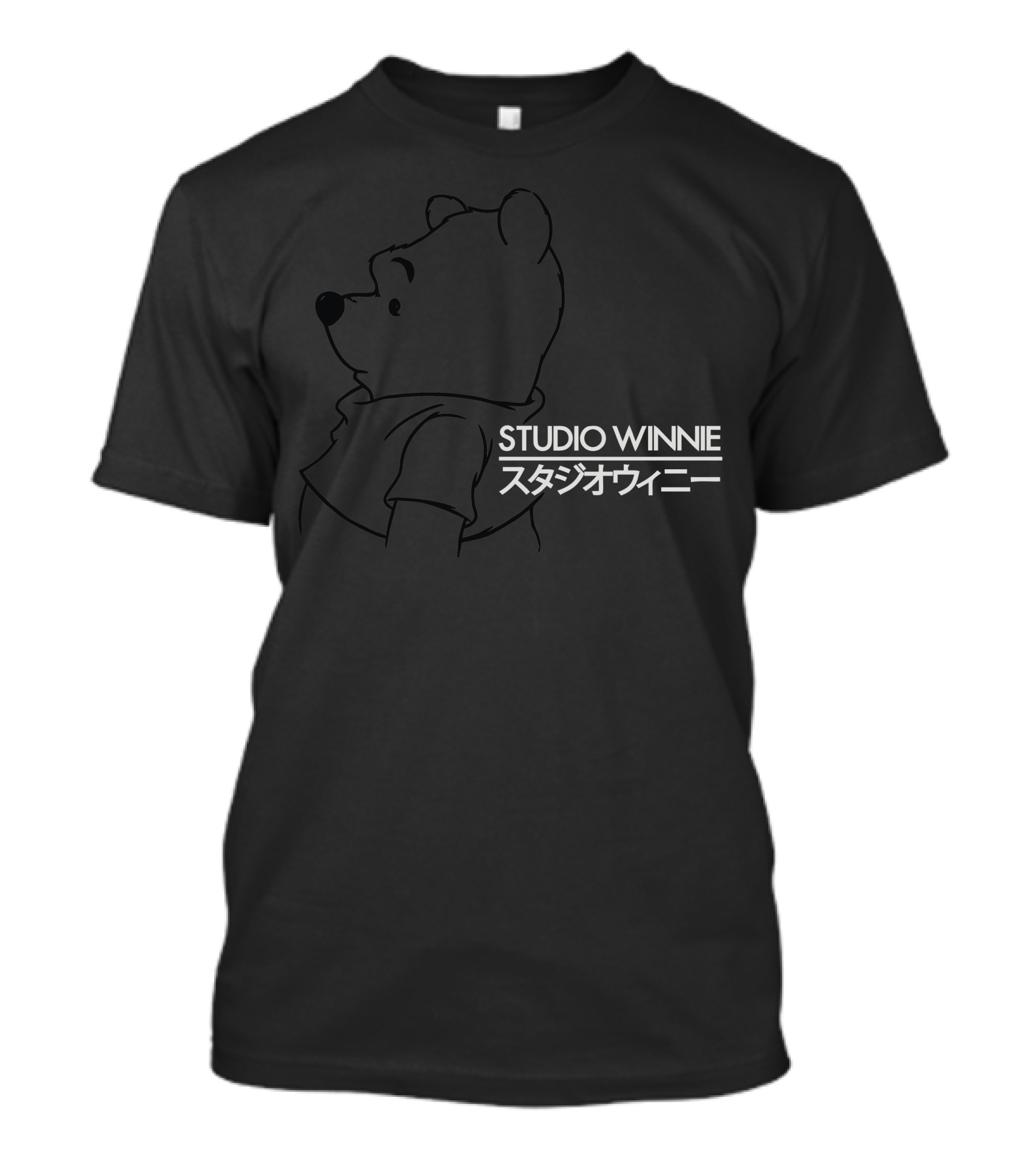STUDIO WINNIE Bear Outline T-Shirt