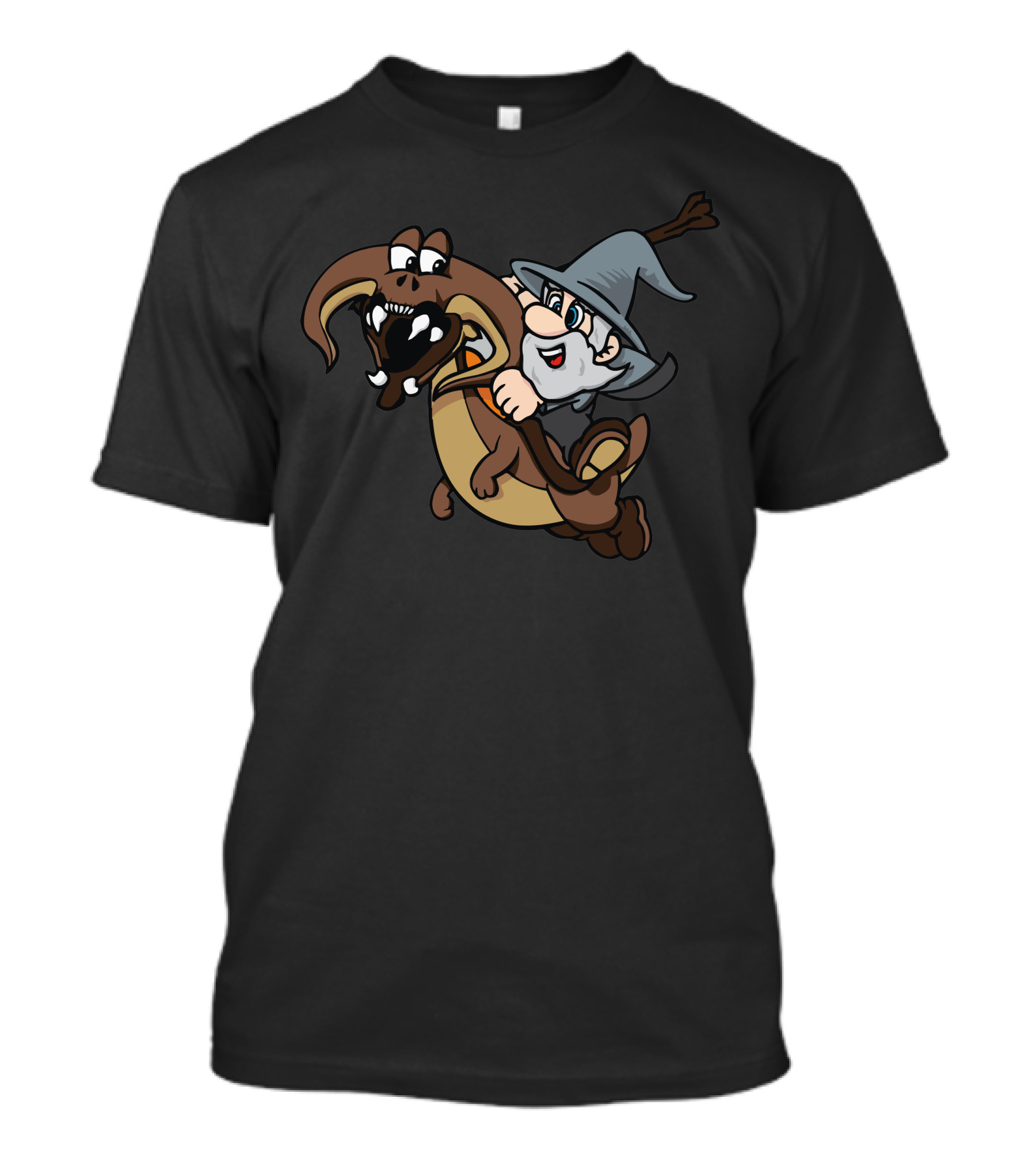 Super Moria World Wizard Riding Creature Adventure T-Shirt