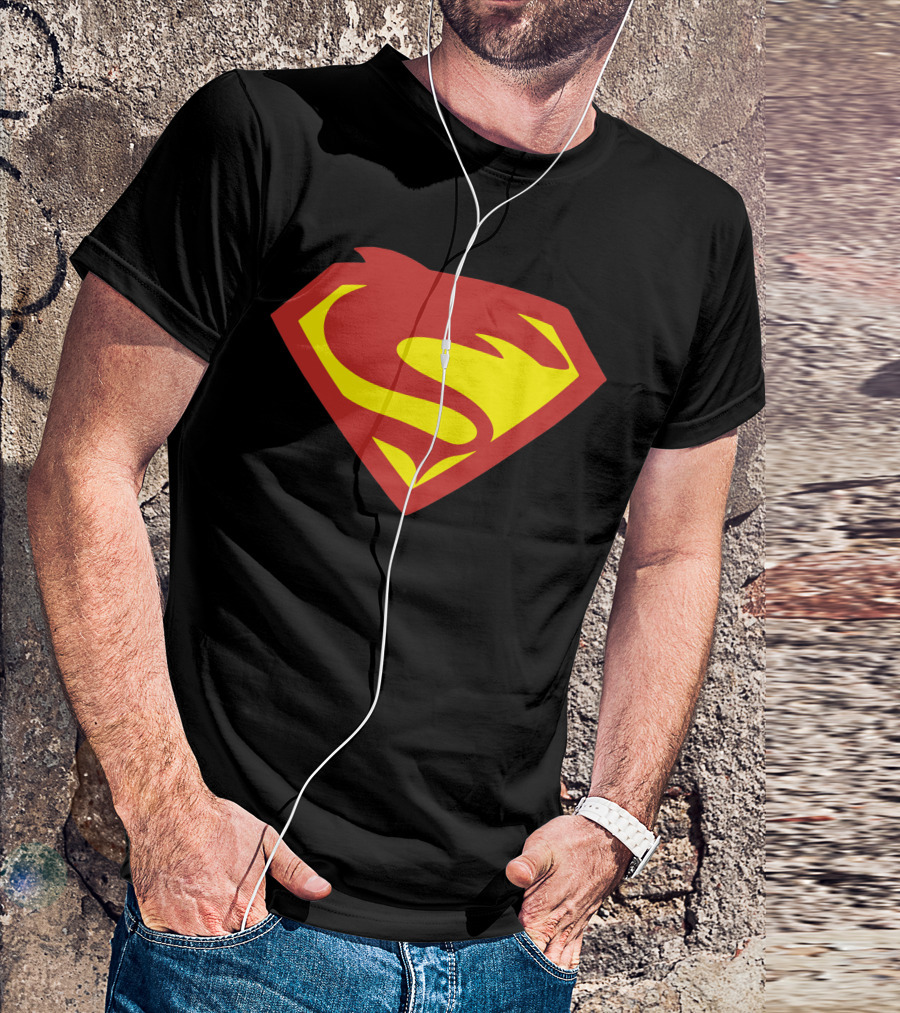 Super Shark Logo Emblem T-Shirt