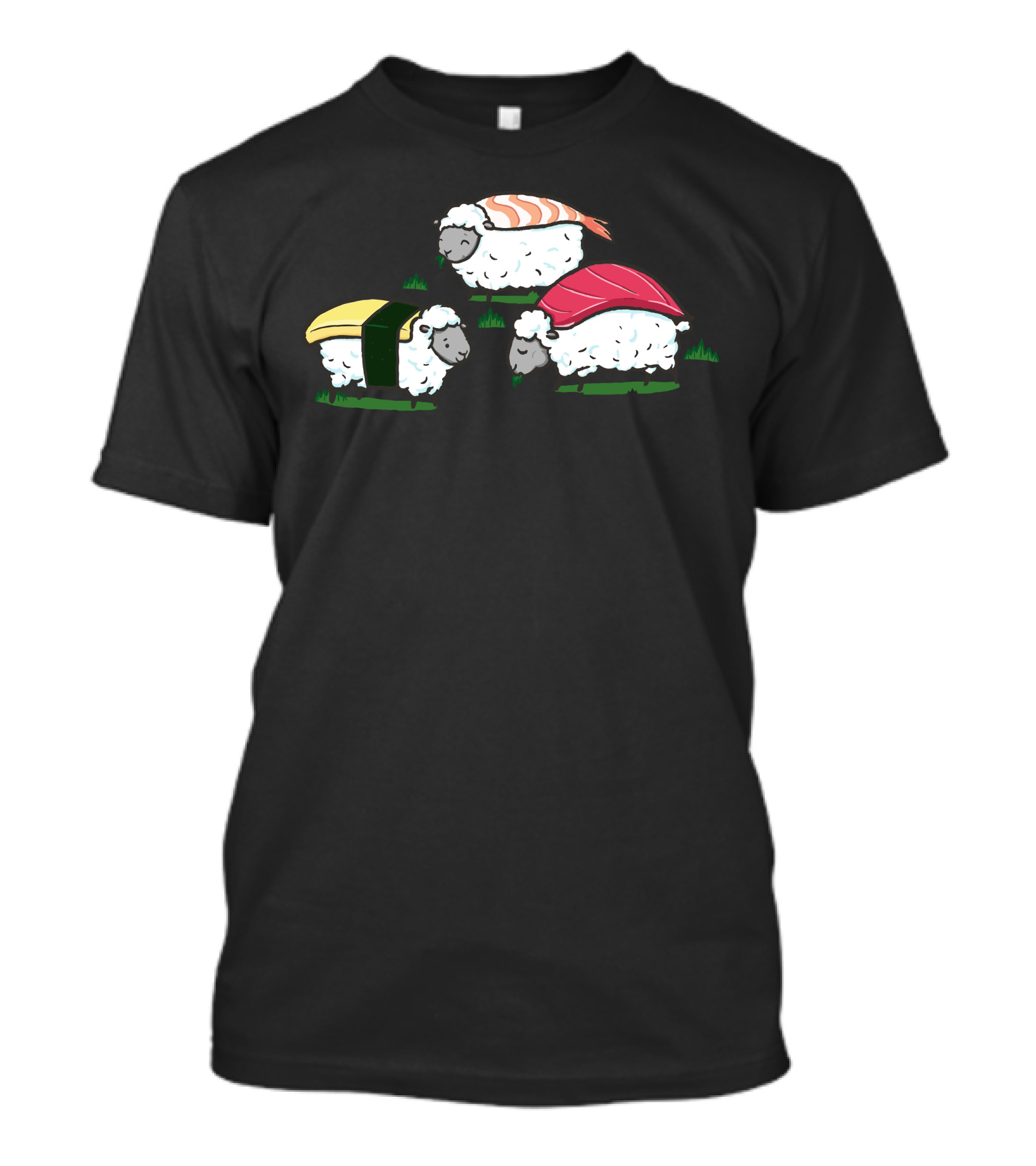 Susheep: Sheep With Sushi Nigiri Toppings T-Shirt
