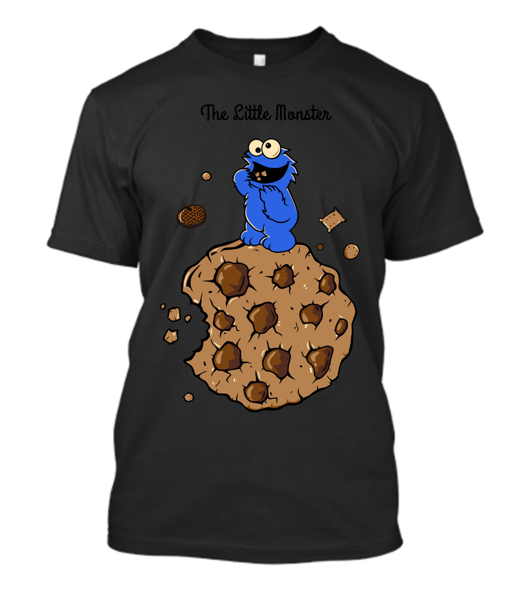 The Little Monster Cookie Character T-Shirt